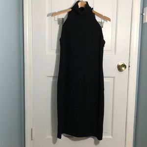 Black High Neck Choker Neck RALPH Lauren Dress 6